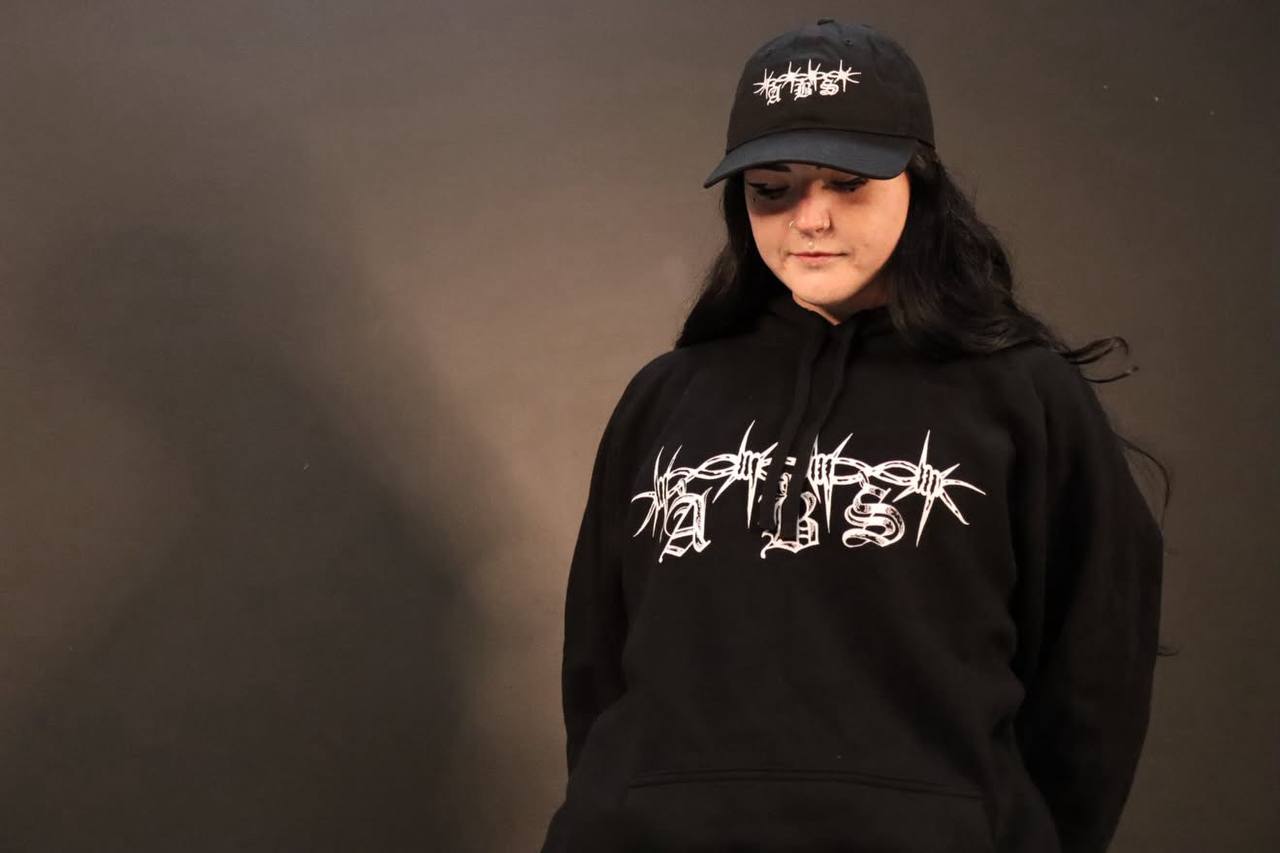 ABS jumper, black with the barbed wire mark